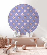 Autocollant mural rond - Dandy Daisy