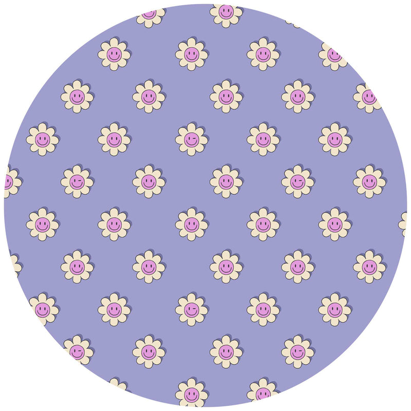 Autocollant mural rond - Dandy Daisy