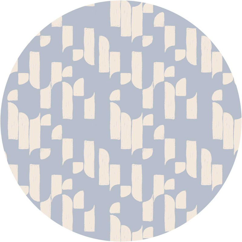 Autocollant mural rond - Brick Bop