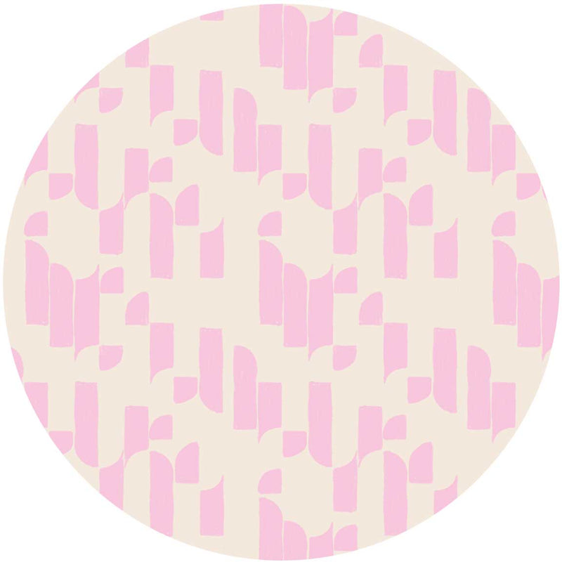 Autocollant mural rond - Brick Bop