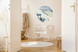Round Wall Sticker - Chamonix