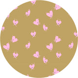 Autocollant mural rond - Love Drop