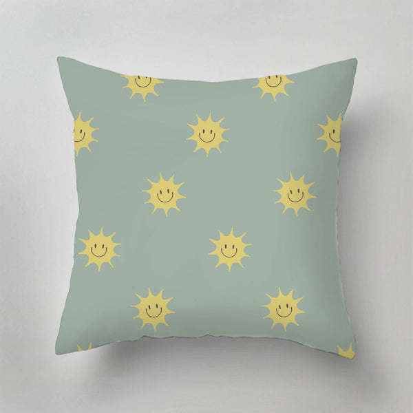 Outdoor-Kissen – Sunny Green / Yellow