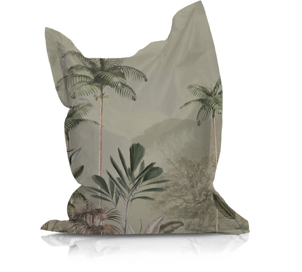 Beanbag - TROPICAL WILDERNESS GREEN