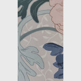 Wallpaper on roll - Feline Forest Flowers beige