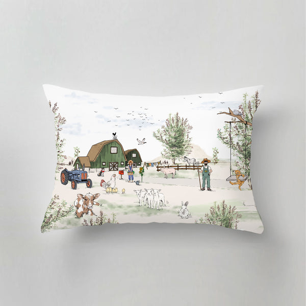 Indoor Pillow - Animal Farm