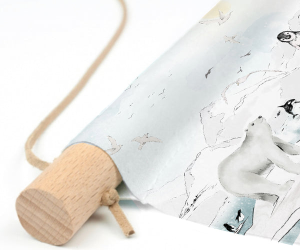 Textielposter - Antarctica