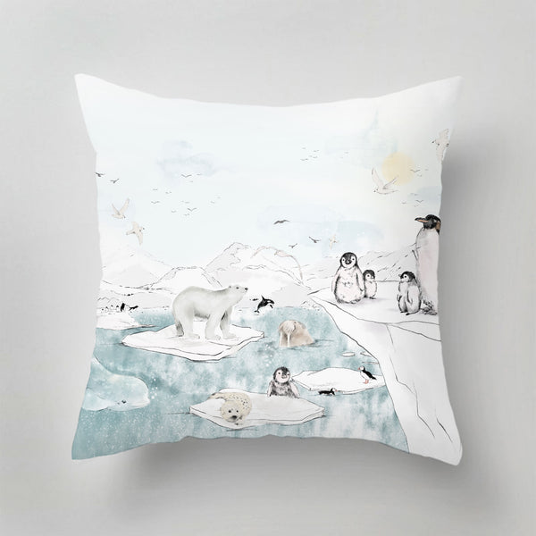 Indoor Pillow - Antarctica