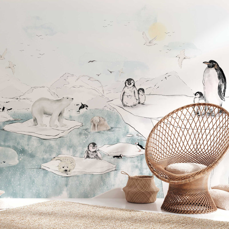 Tier Tapete - Antarctica