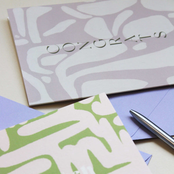 Greeting card - Bold blocks