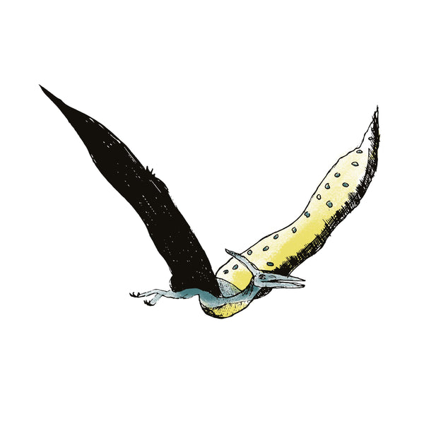 Losse wandsticker - Pterosaurus