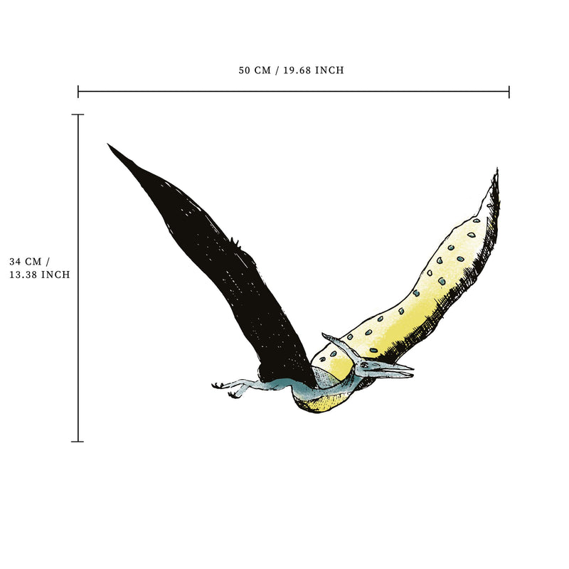 Losse wandsticker - Pterosaurus