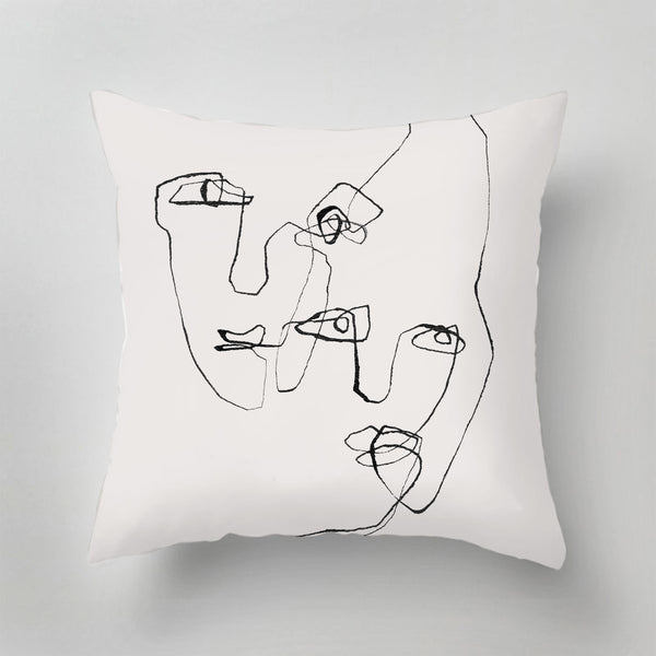 Outdoor Pillow - BOLD FACES