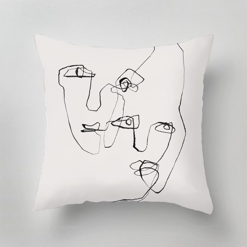Indoor Pillow - BOLD FACES