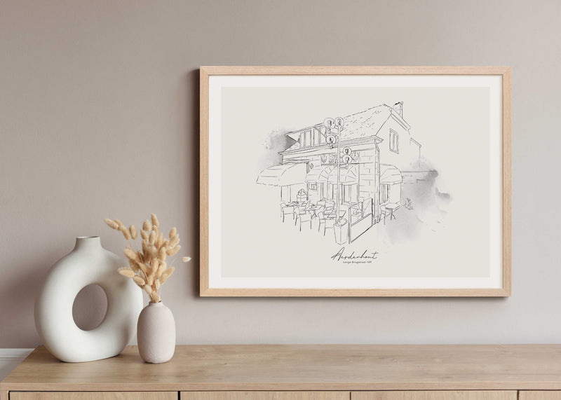 Custom drawing of your home or office