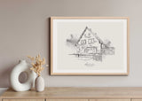 Custom drawing of your home or office