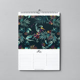 Calendrier d'anniversaire - DANS LA JUNGLE - A4 - Perpétuel