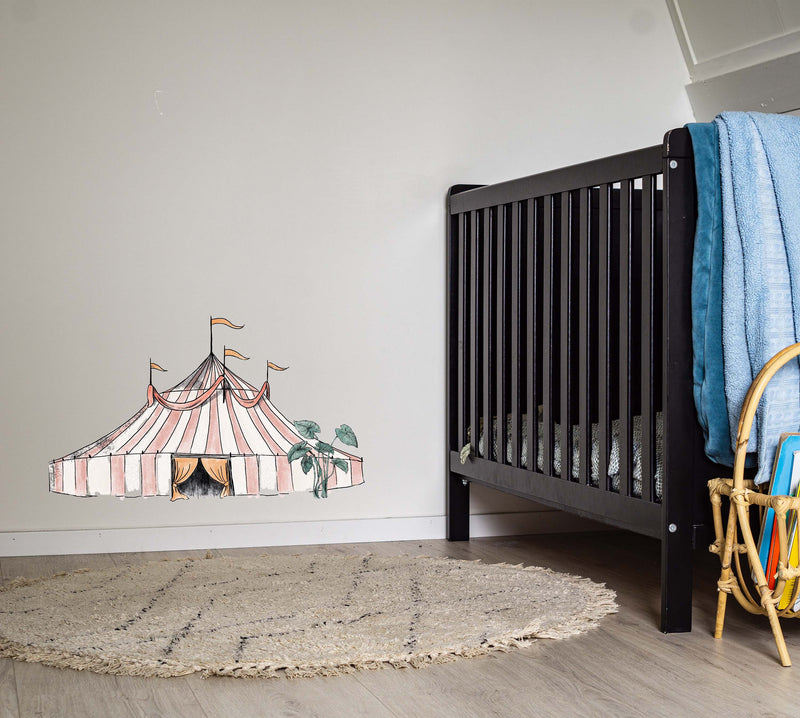 Separate Wall Sticker - Circus tent