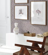 Wallpaper on roll - Ditsy Daisy lilac