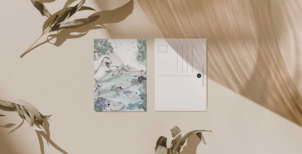 Carte postale - Enchanted Unicorns