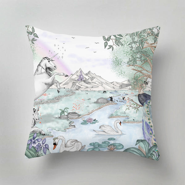 Indoor Pillow - Enchanted Unicorns