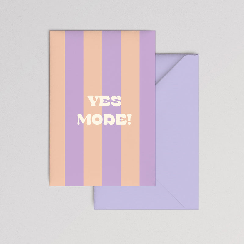 Greeting card - YES MODE