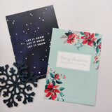 Set van 8 kerst ansichtkaarten