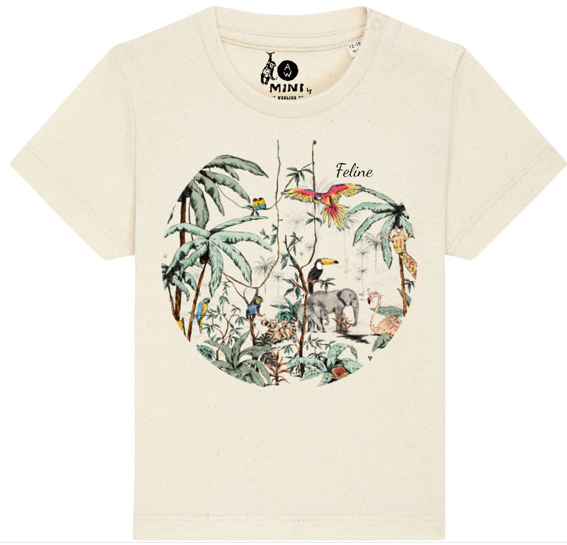 T-shirt Jungle Tonal