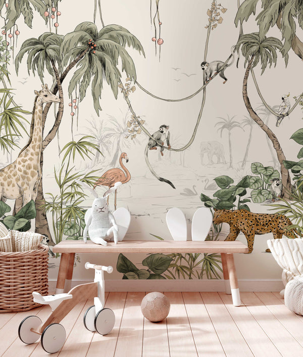 Jungle Wallpaper - Jungle Jazz