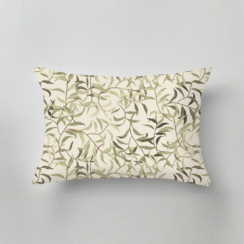 Indoor Pillow - Lola Leaves green