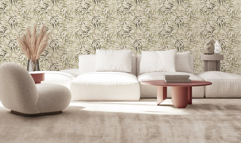 Wallpaper on roll - Lola Leaves