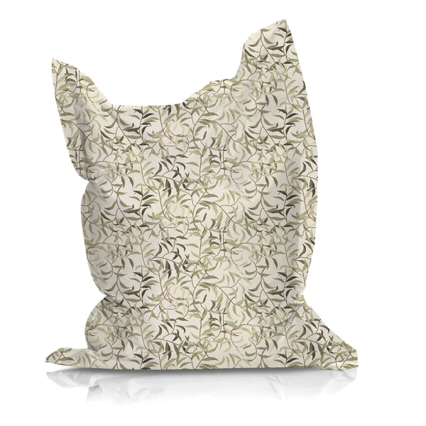 Pouf - Lola Feuilles vertes