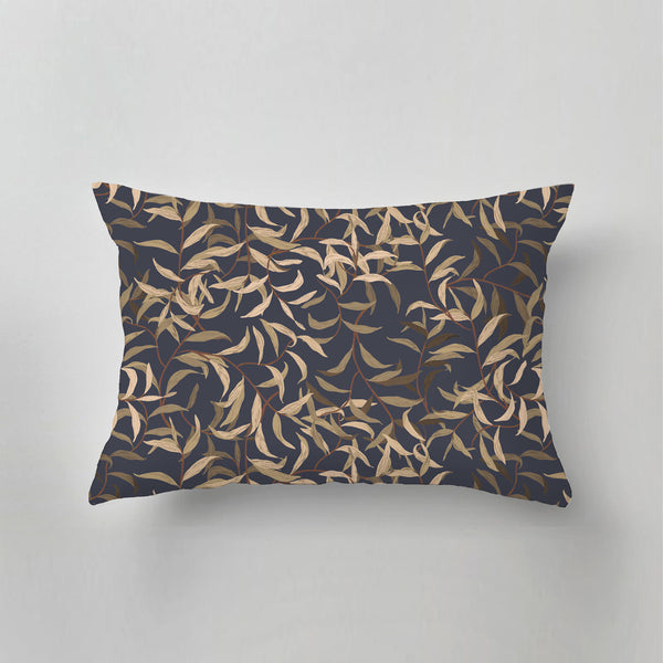 Coussin d'extérieur - Lola Leaves marine