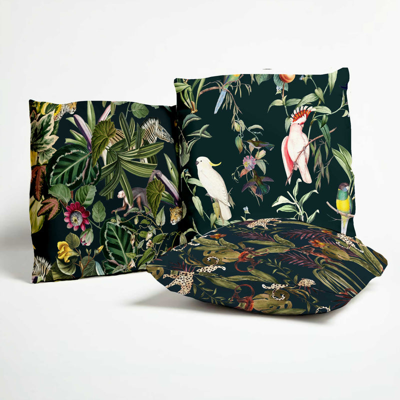 Indoor Pillow - BOLD BOTANICS - dark