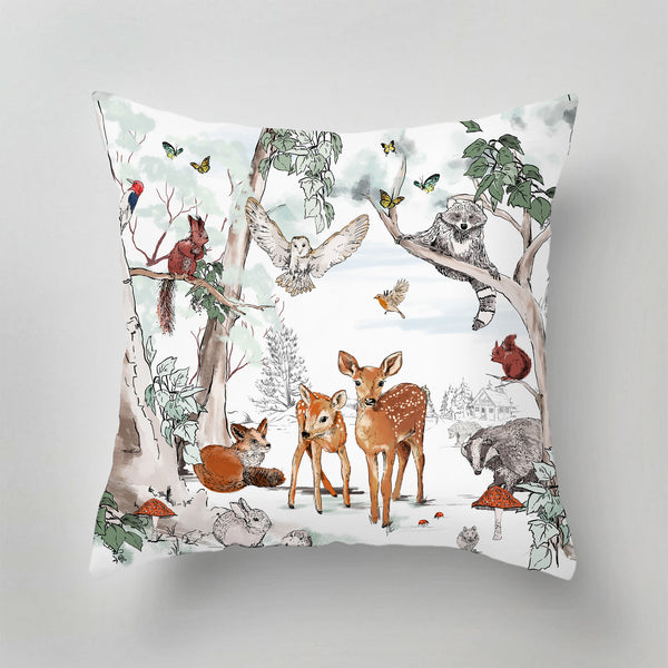 Outdoor Pillow - Magical Forest