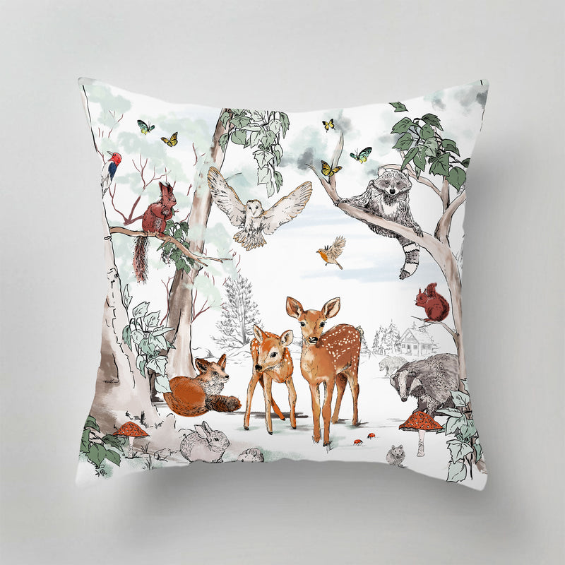 Outdoor Pillow - Magical Forest