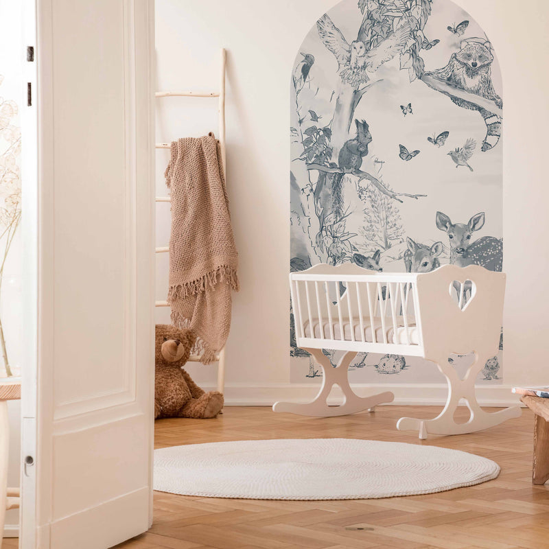Peel and Stick Arch Behang Decal - Magical Forest