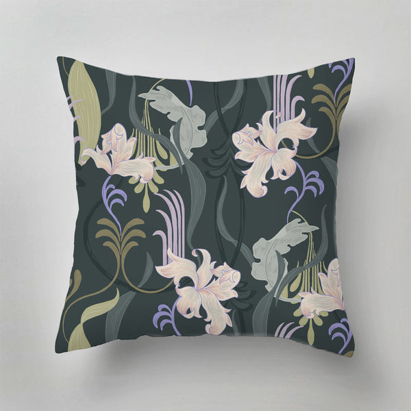 Coussin d'extérieur - Marilyn Flower lilas