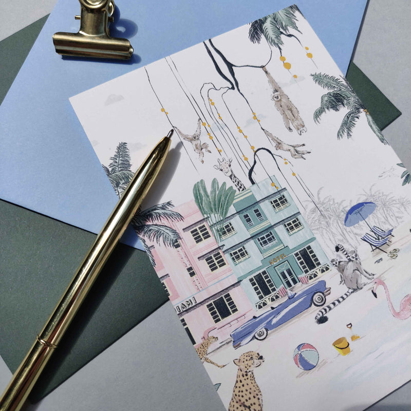 Postal - MIAMI BEACH
