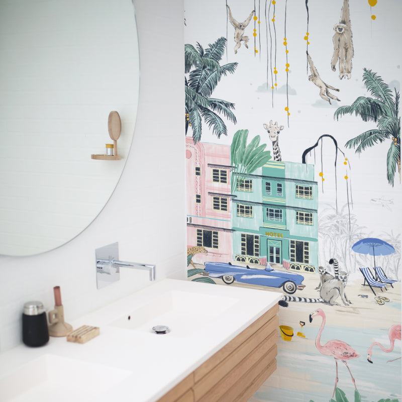 Jungle Wallpaper - Miami Beach