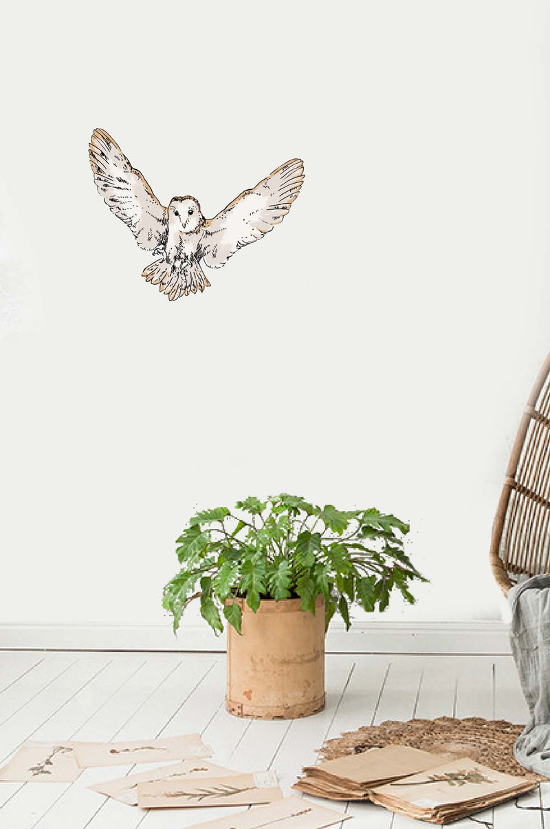 Separate Wall Sticker - Owl