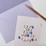 Postcard - PARTY STARTER