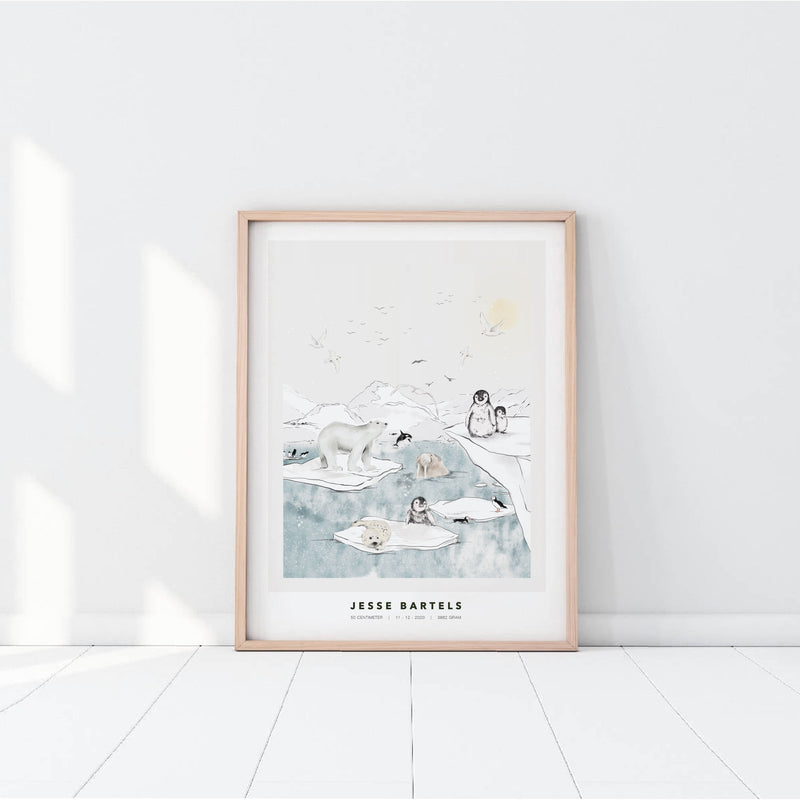 Personalisiertes Poster - Antarktis