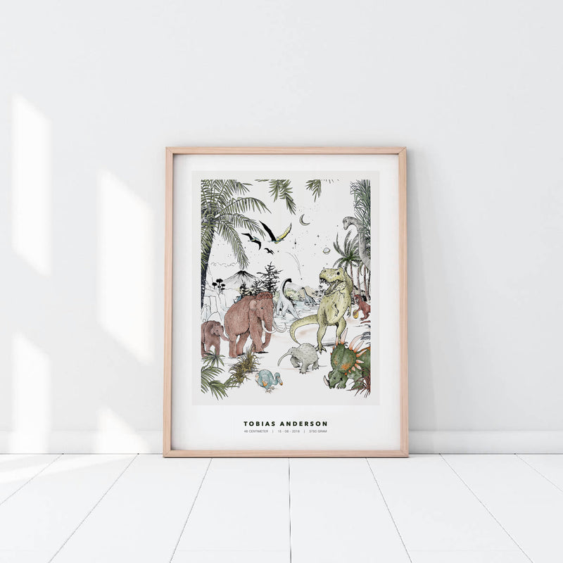 Personalized Poster - Prehistoric