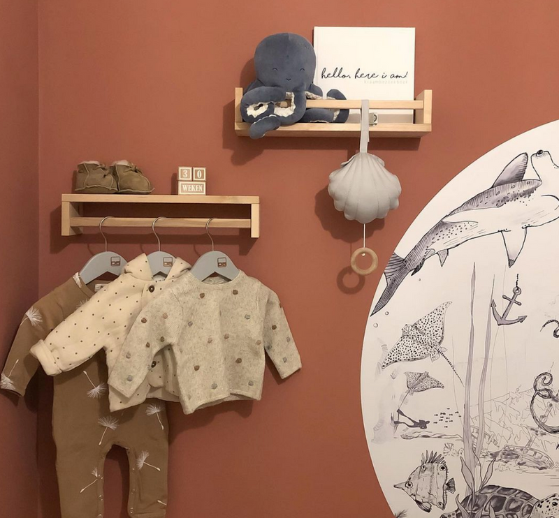Round wall sticker - Underwater Wonders