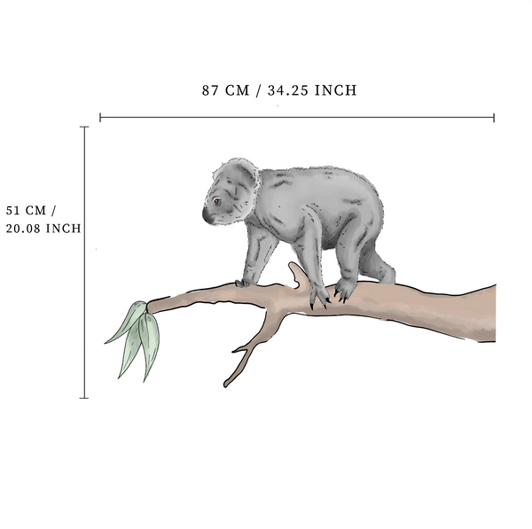 Separater Wandaufkleber – Koala