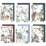 Set van 6 wenskaarten - MINI