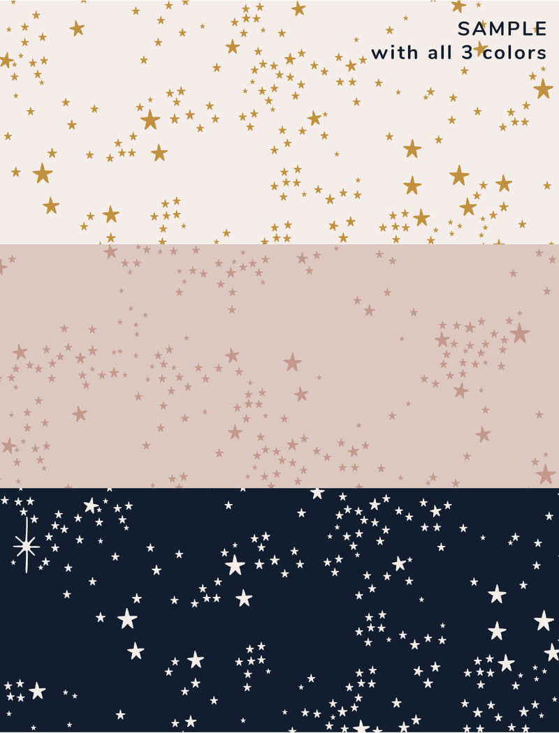 Starry Wallpaper - STARDUST off white/gold