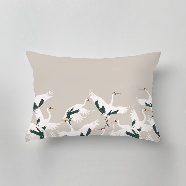 Outdoor Pillow - STORK - Nude