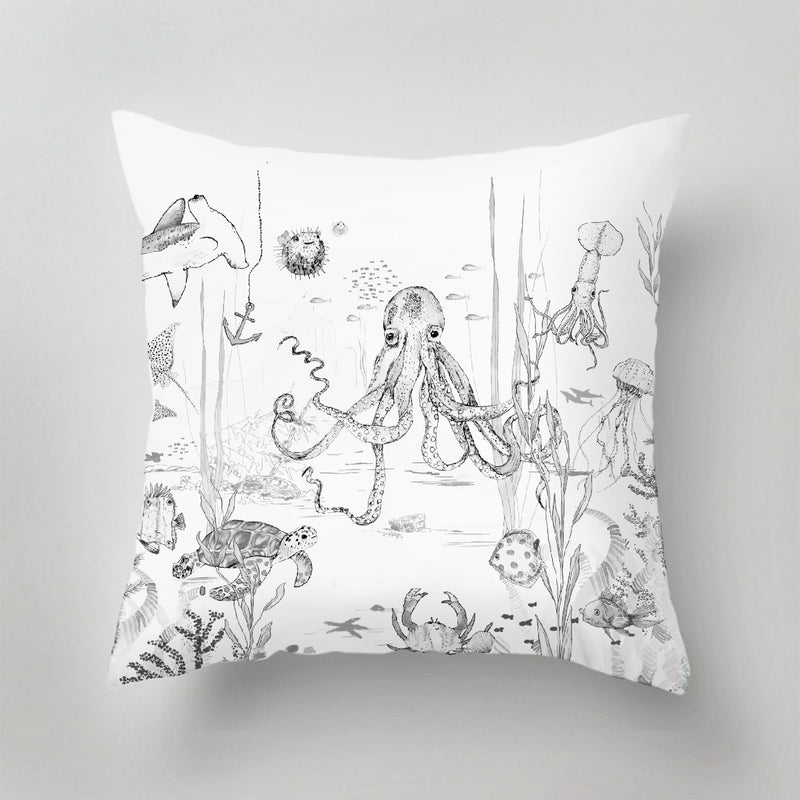 Indoor Pillow - UNDERWATER WONDERS
